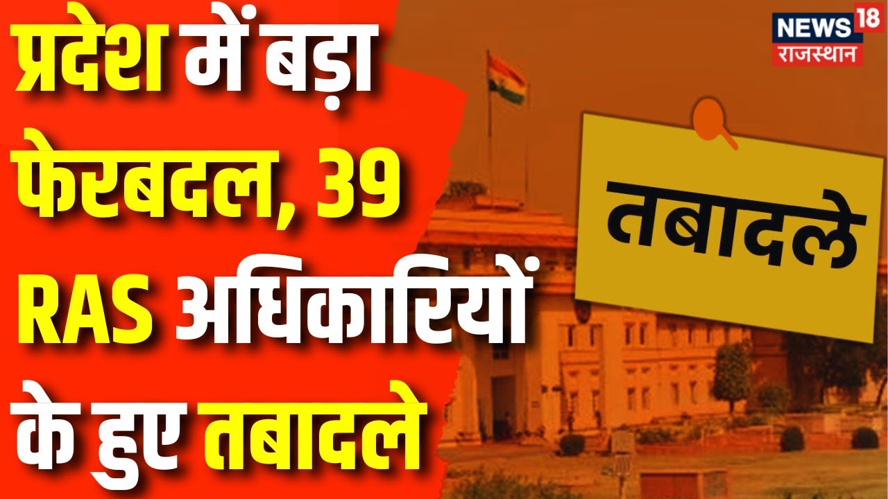 Rajasthan News: APO चल रहे RAS Officers को मिली Posting | RAS Transfer News | Breaking News | Jaipur