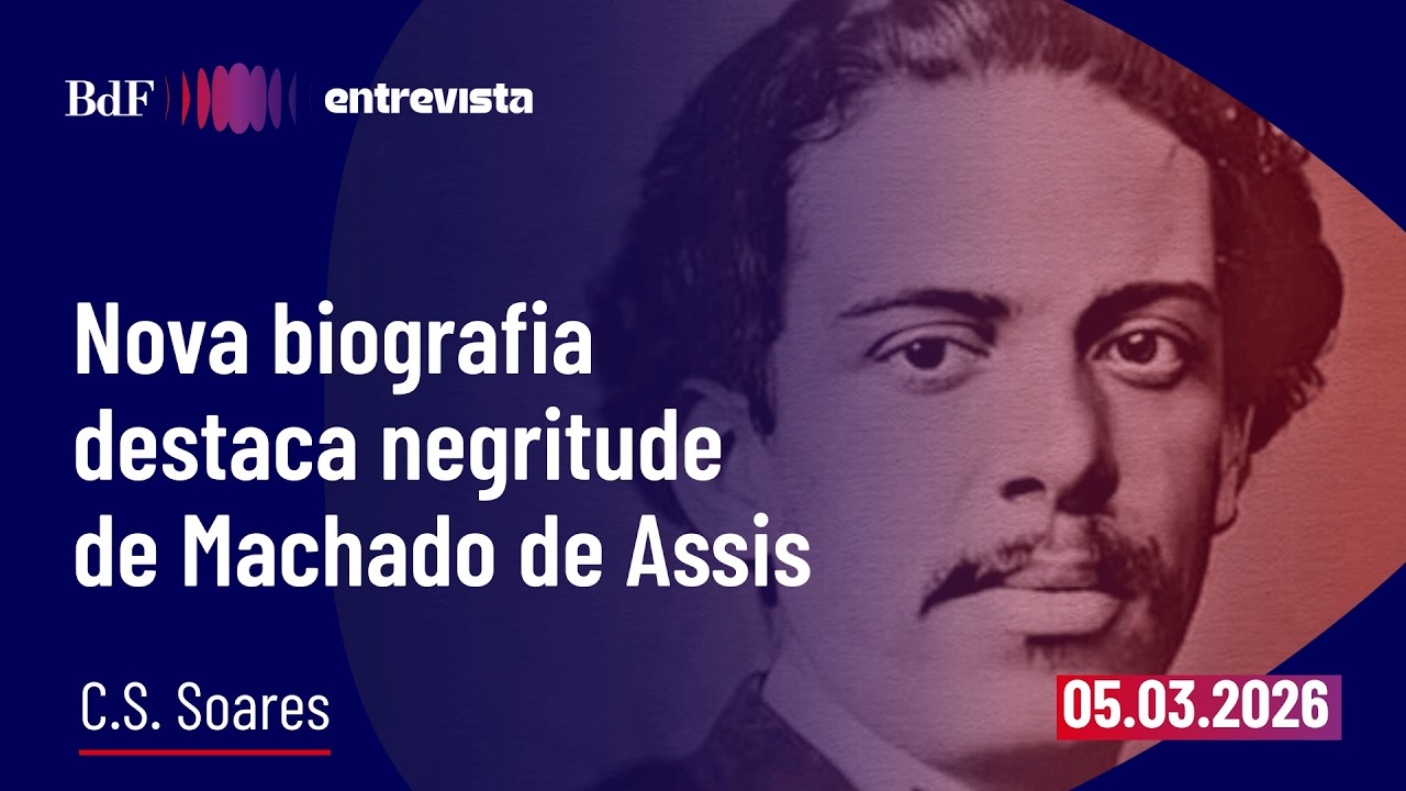 'Machado foi o autor que foi porque era negro' | BdF Entrevista C.S. Soares