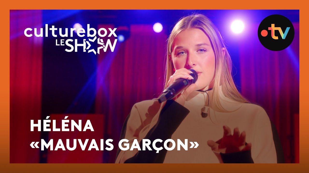 H&eacute;l&eacute;na &laquo;Mauvais gar&ccedil;on&raquo; en live dans Culturebox, le show