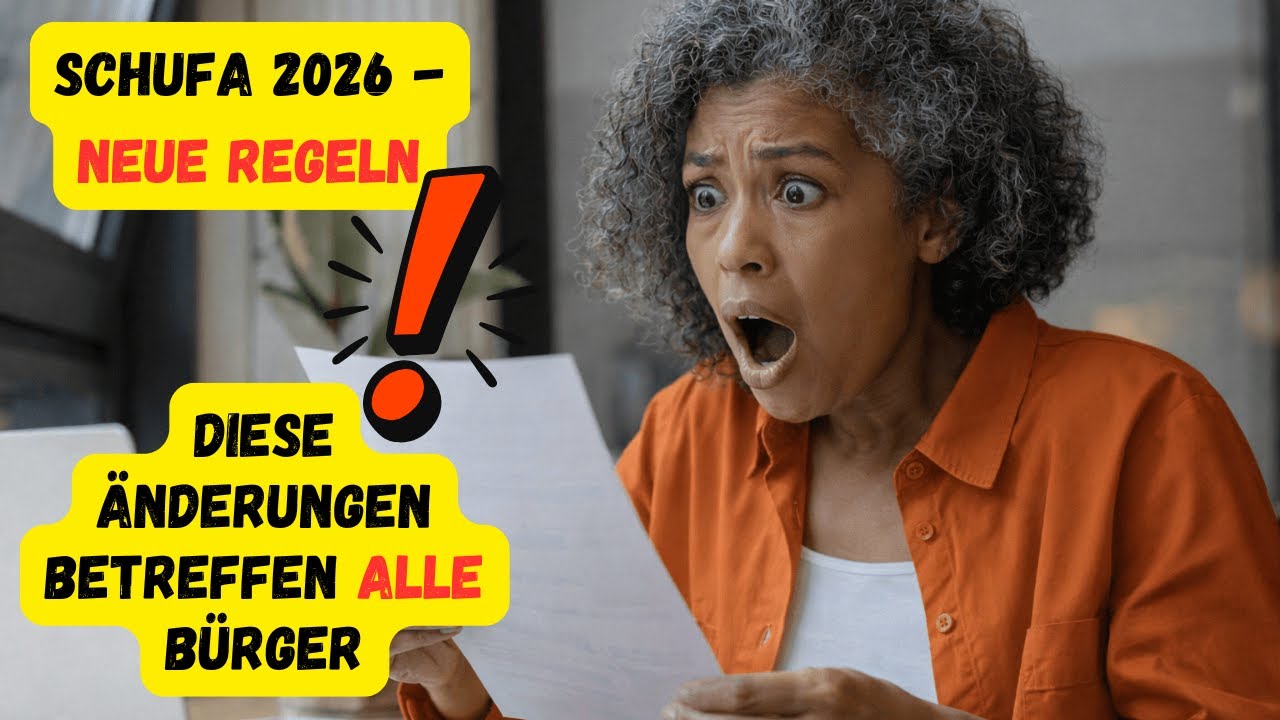 Achtung Schufa: Diese Änderungen kommen 2026