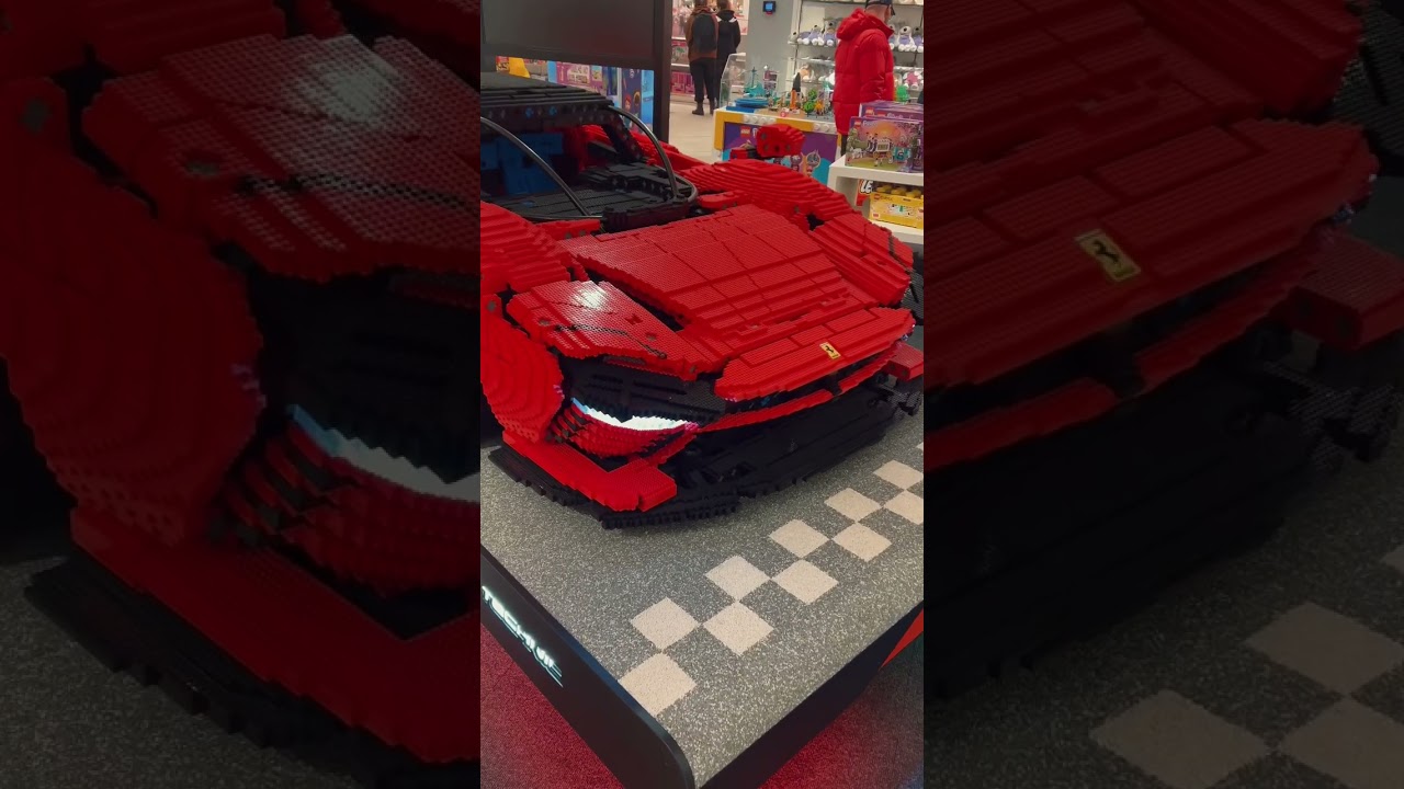 LEGO&rsquo;DAN FERRARİ !
