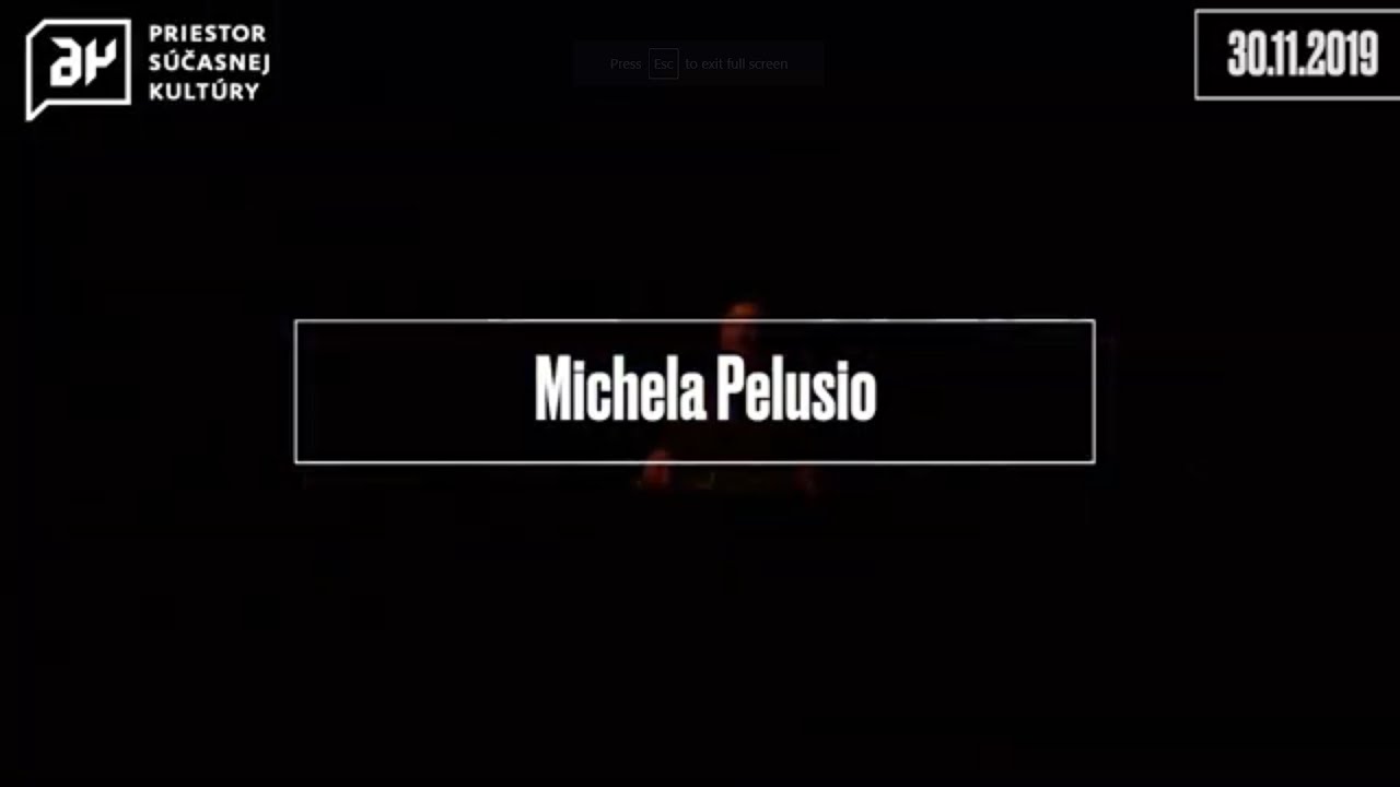 Michela Pelusio: SpaceTime Helix | A4 - priestor s&uacute;časnej kult&uacute;ry