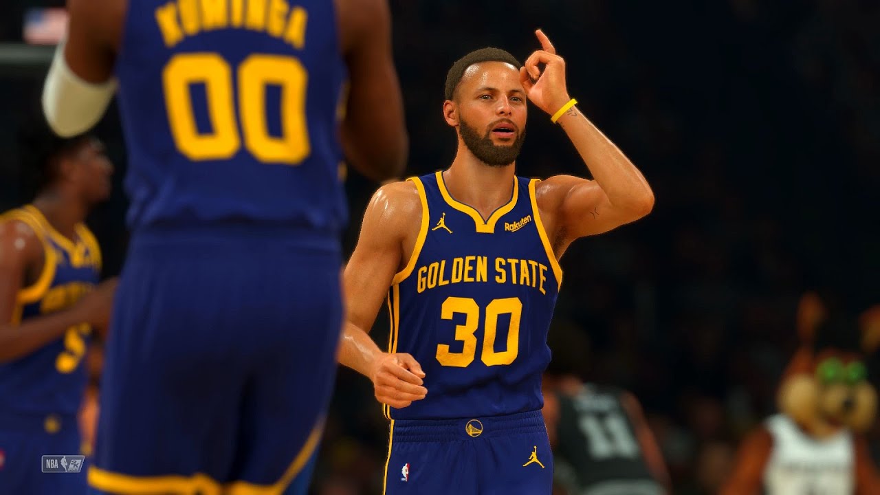 NBA 2K23 (PS4) Golden State Warriors vs. San Antonio Spurs [1080p 60 FPS]