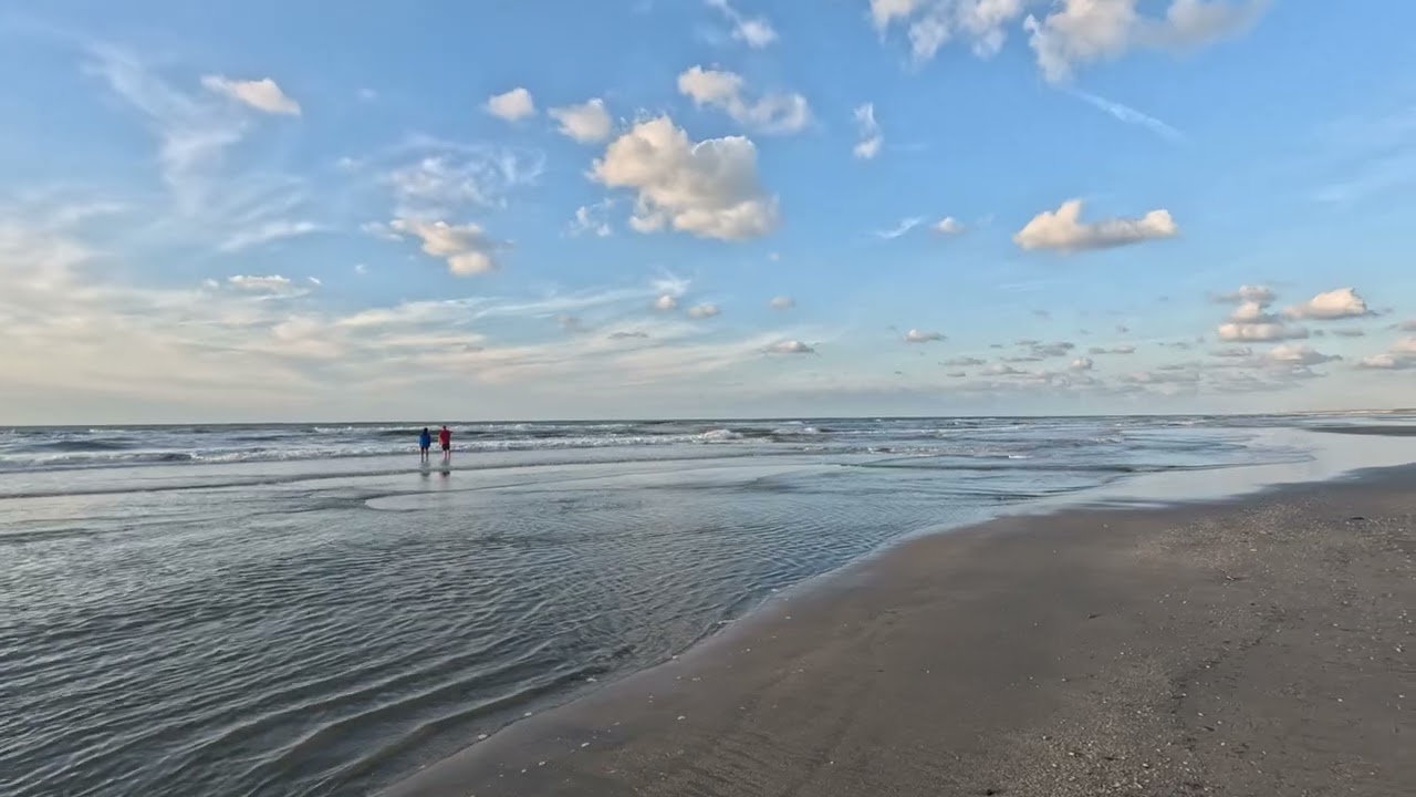 Hoek van Holland Beach Walkthrough Tour in Stunning 4K