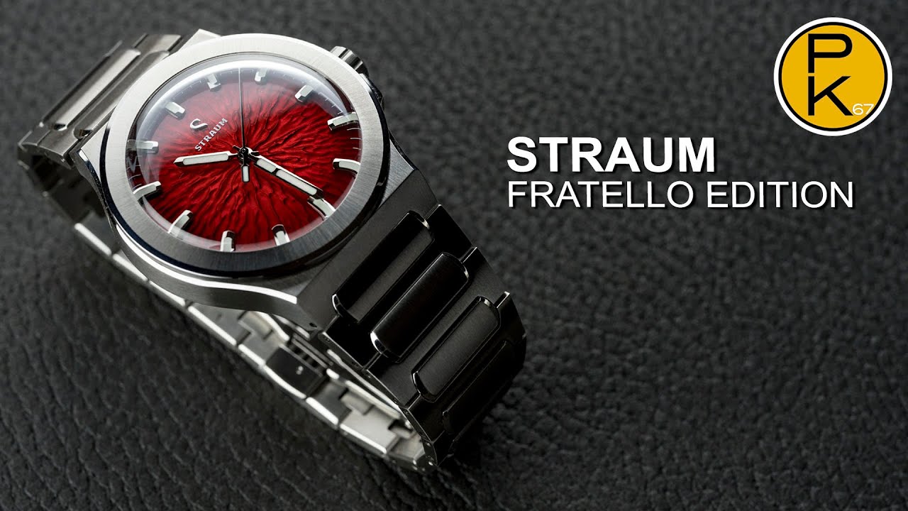 Red Hot Lava Dial от Straum - Коллекция Jan Mayen