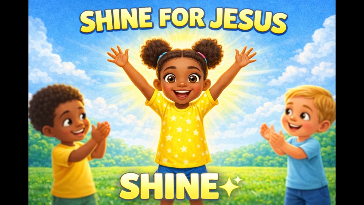 Shine For Jesus ! (Kids Praise and Worship Song)