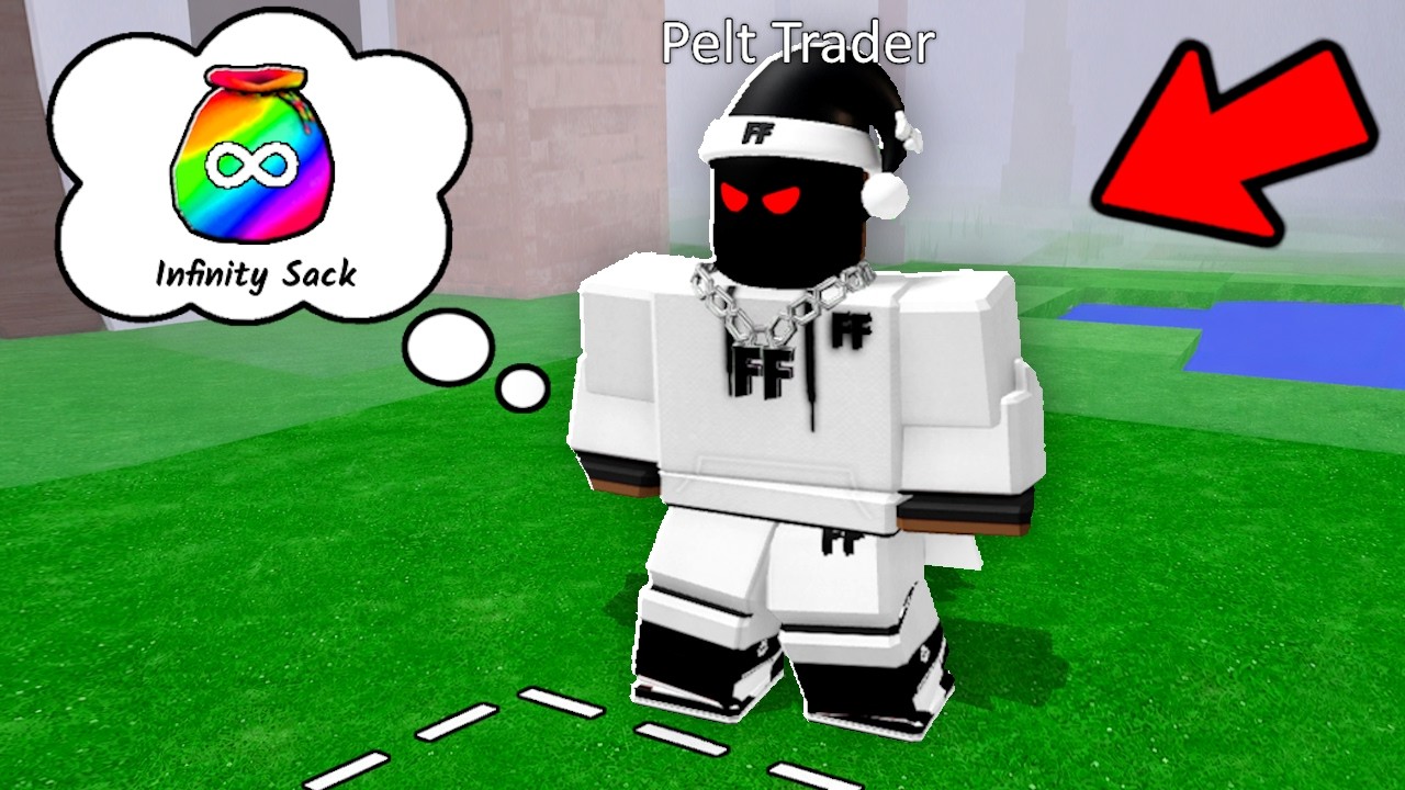 99 Nights But the Pelt Trader is YOUTUBER!