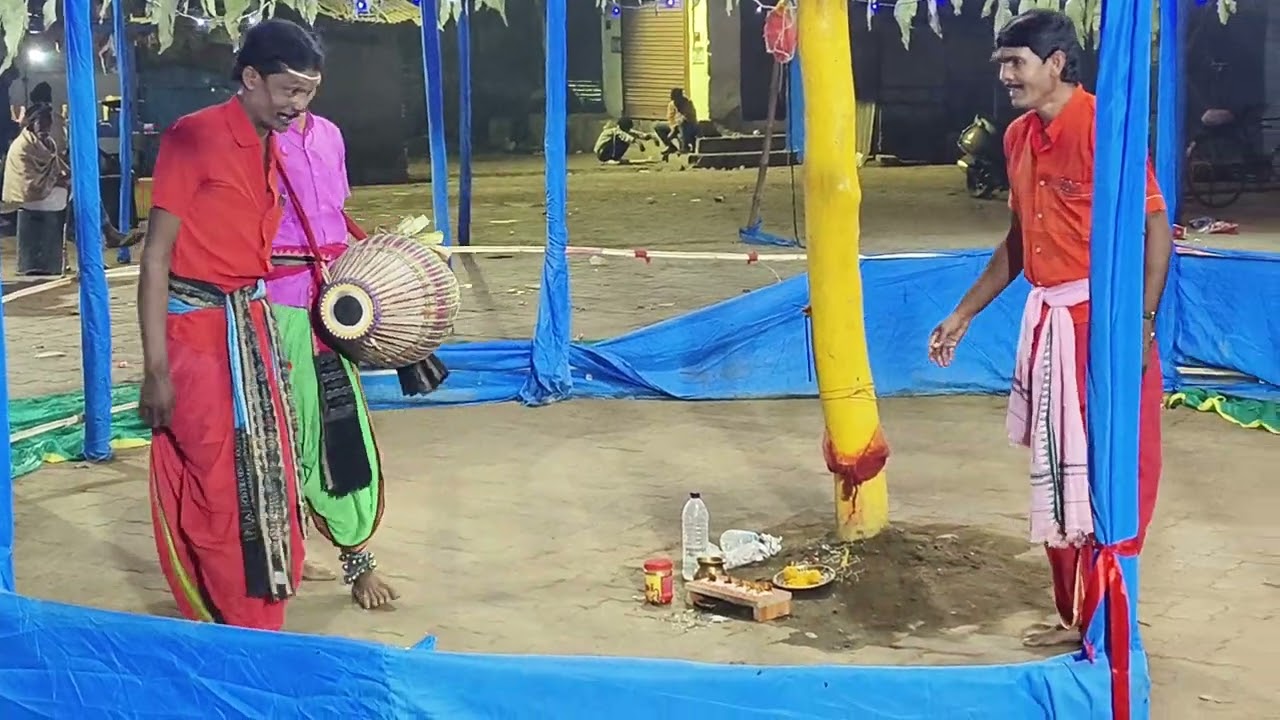 odia sanchar at bargarh dhanujatra 2024 by chhatisgarh bahal srijukta gipal