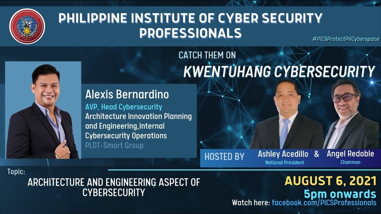 Architecture and Engineering Aspect of Cybersecurity | Kwentuhang Cybersecurity