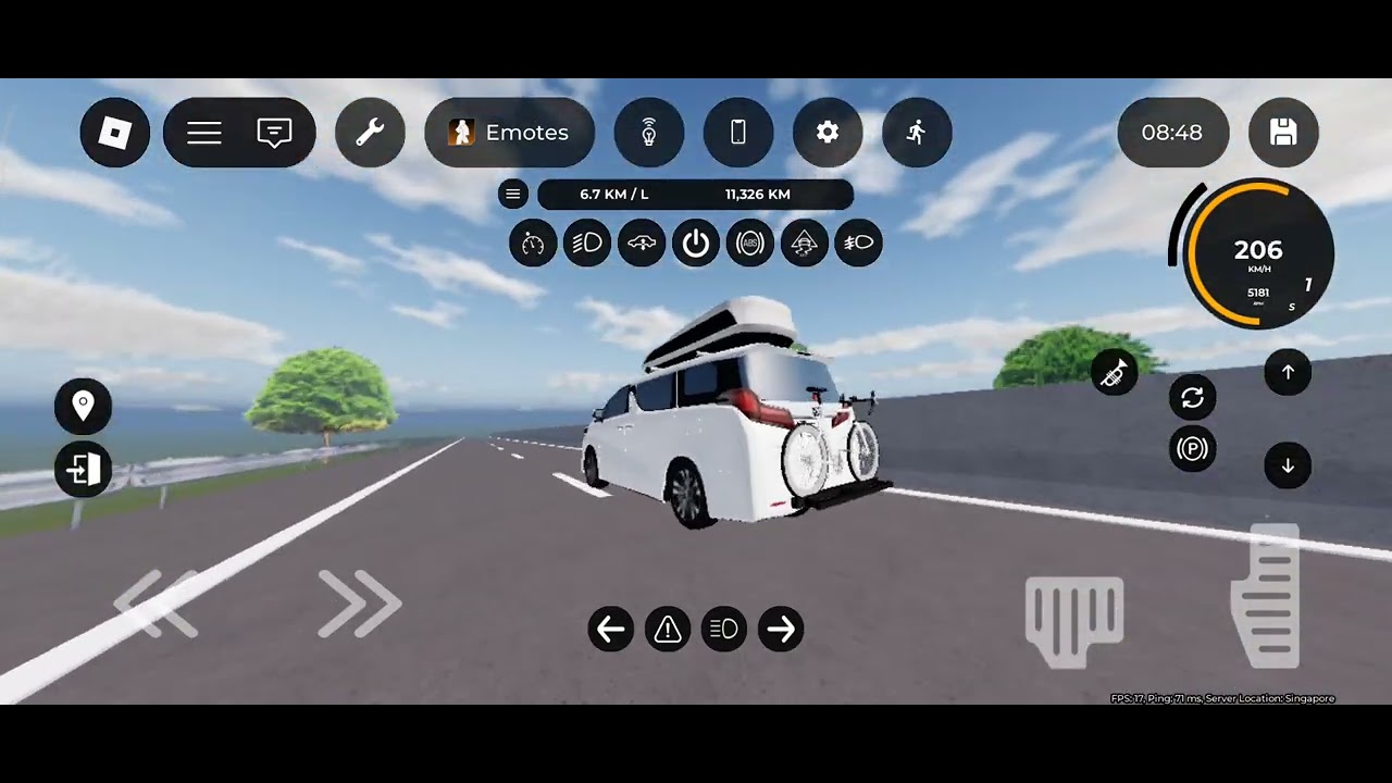 ROBLOX...pulang kampung pakai Alphard ke bandung Jawa barat CDID.....
