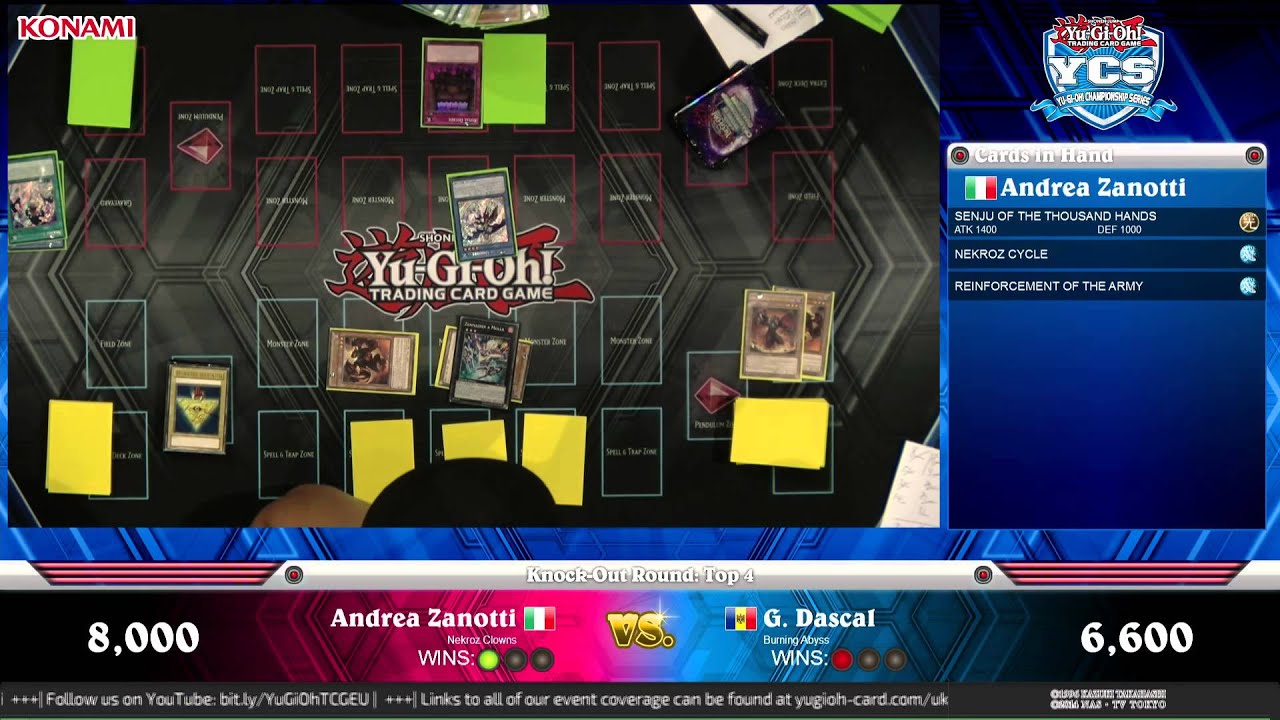 YCS Rimini: Top 4 Feature Match (PART 2)