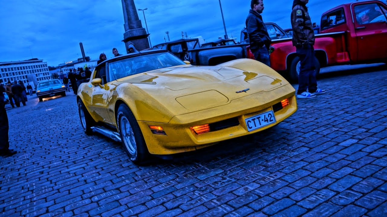 Helsinki Cruising Night 5/2012 - muscle cars and classics!