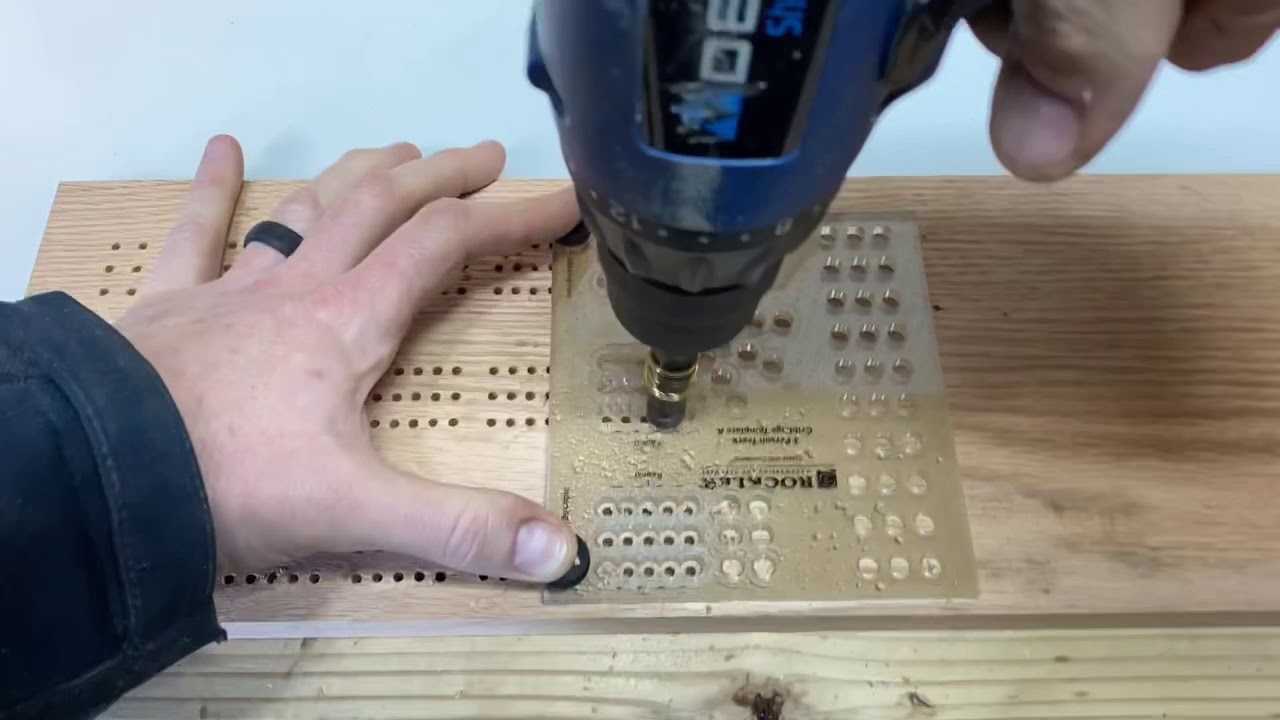 Making a Cribbage Board