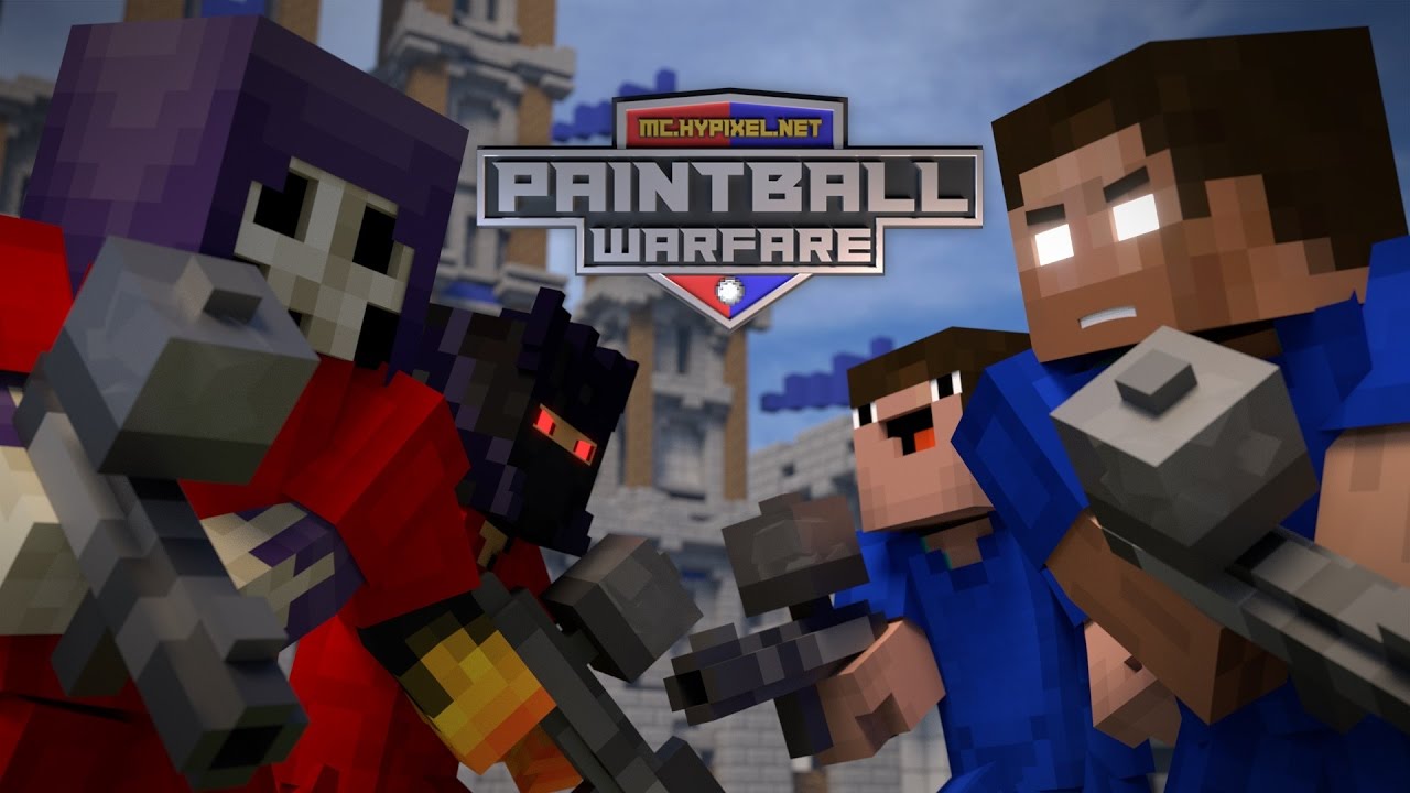 Paintball Warfare - Part 1 [Minecraft Hypixel Animation]