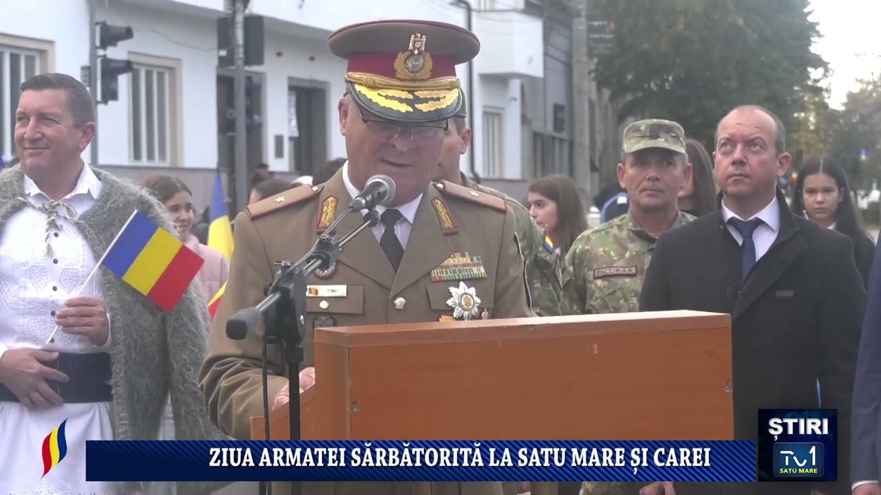 ZIUA ARMATEI SĂRBĂTORITĂ LA SATU MARE ȘI CAREI