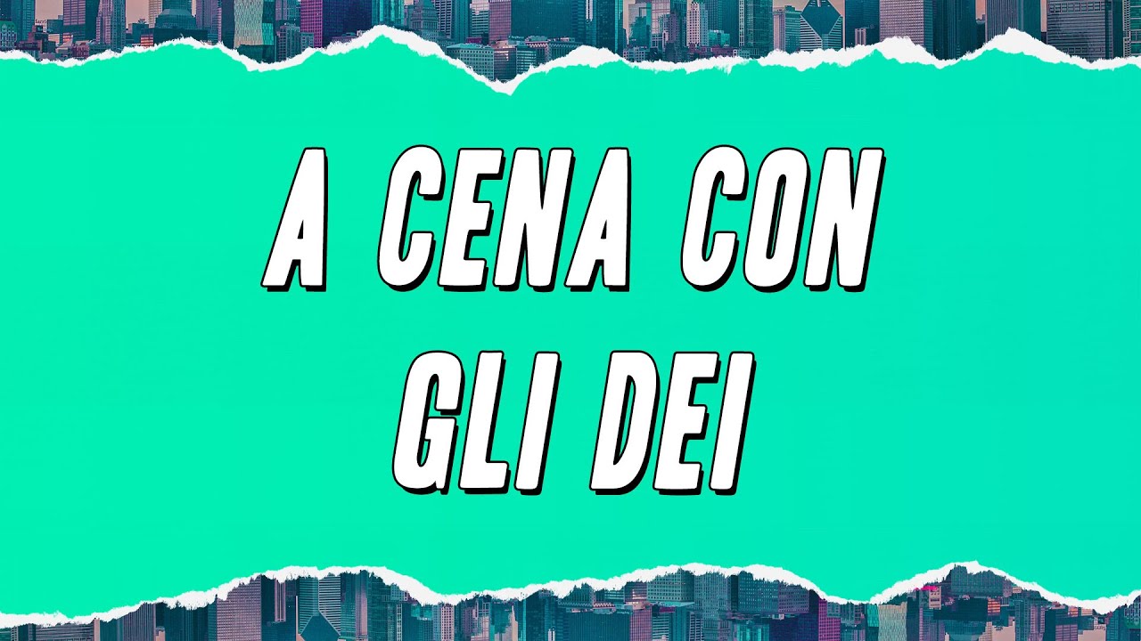 Biagio Antonacci - A cena con gli dei (Testo)