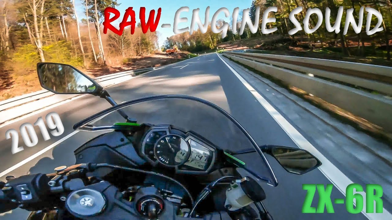 Kawasaki ZX-6R | RAW-Engine Sound