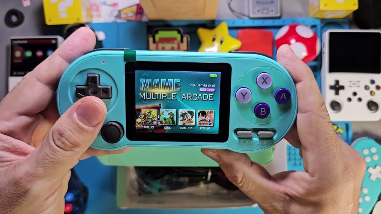 I thought it was going to be an Orange R36S but its the SF2000.. Let's just see how to speed up SNES