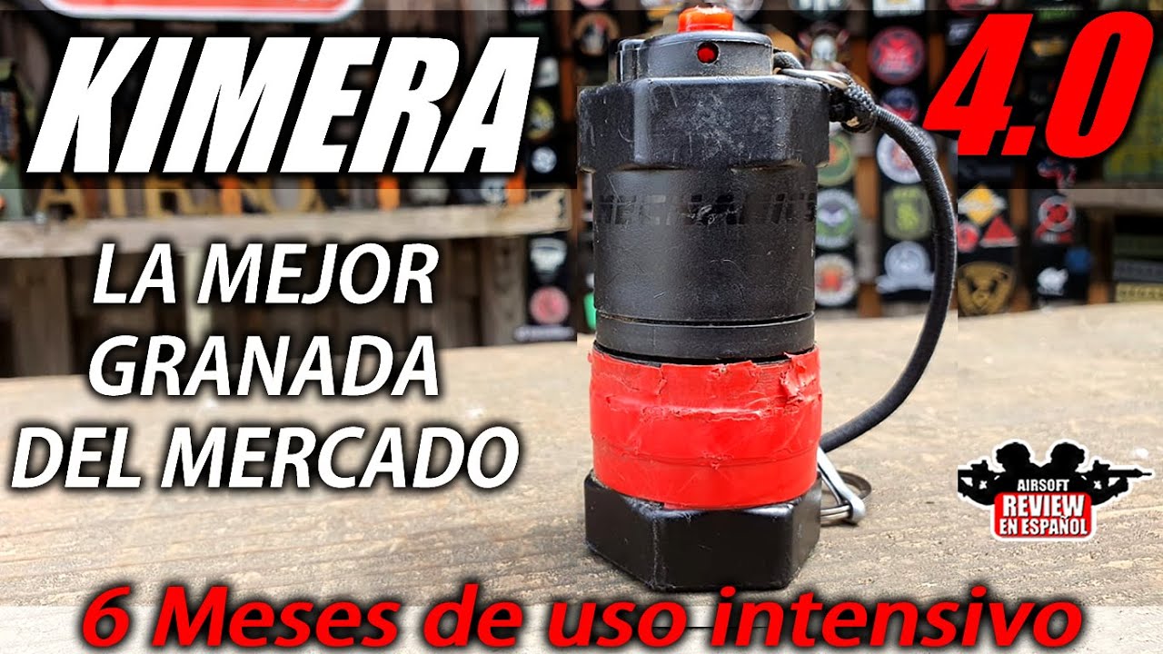 Kimera 4.0 La mejor granada de Airsoft 🔝 - 6 meses de uso intensivo 💥💣 | Airsoft Review en Español