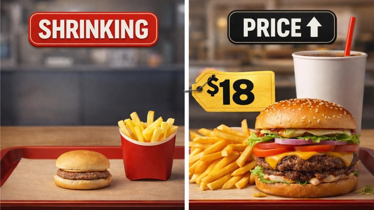 Why Fast Food Portions Keep Shrinking (But Prices Keep Rising)