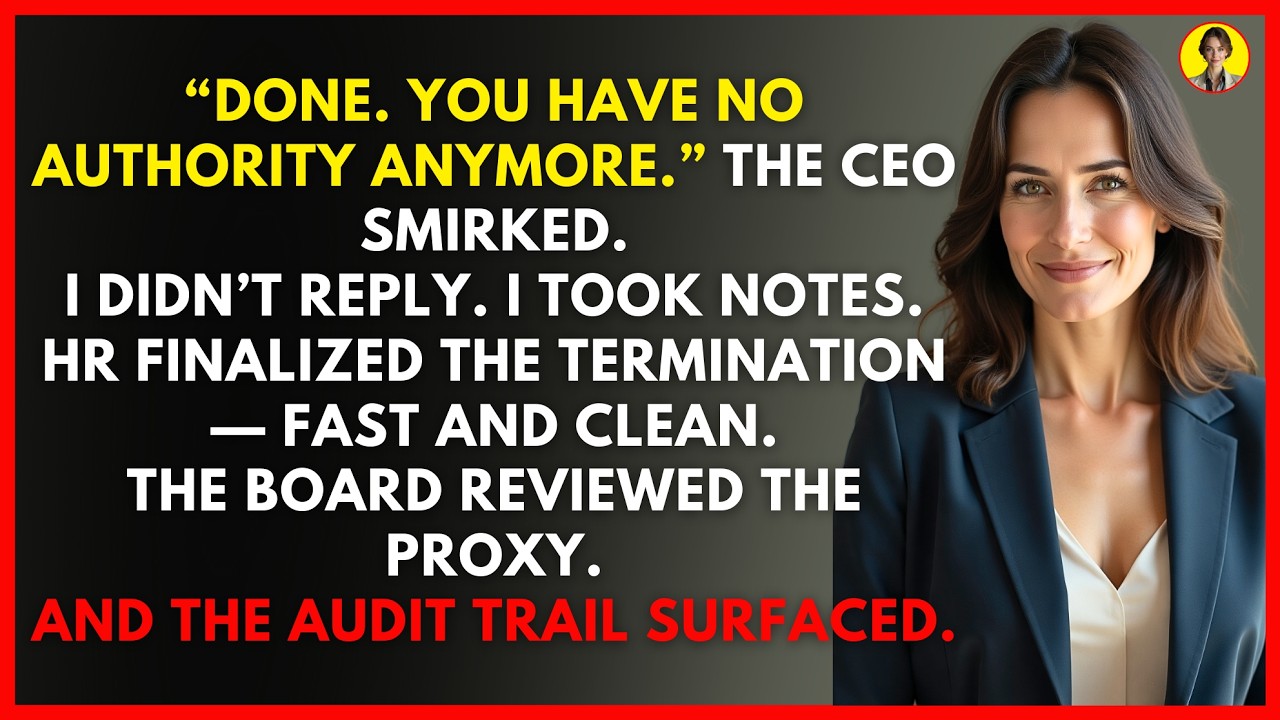 CEO Removed My Authority — One Shareholder Request Triggered a Board Review