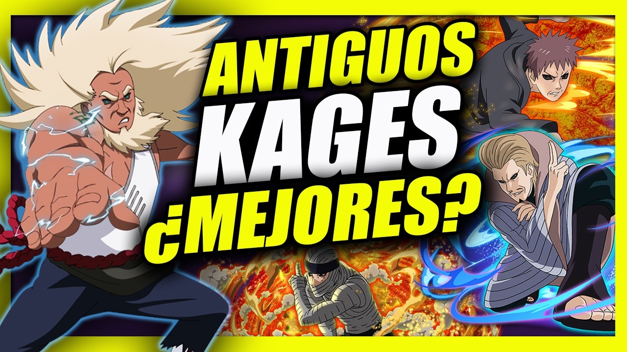 ¿Son LOS ANTIGUOS KAGES MEJORES? - El EDO TENSEI de KABUTO y la NUEVA GENERACIÓN de NARUTO | UchiHax