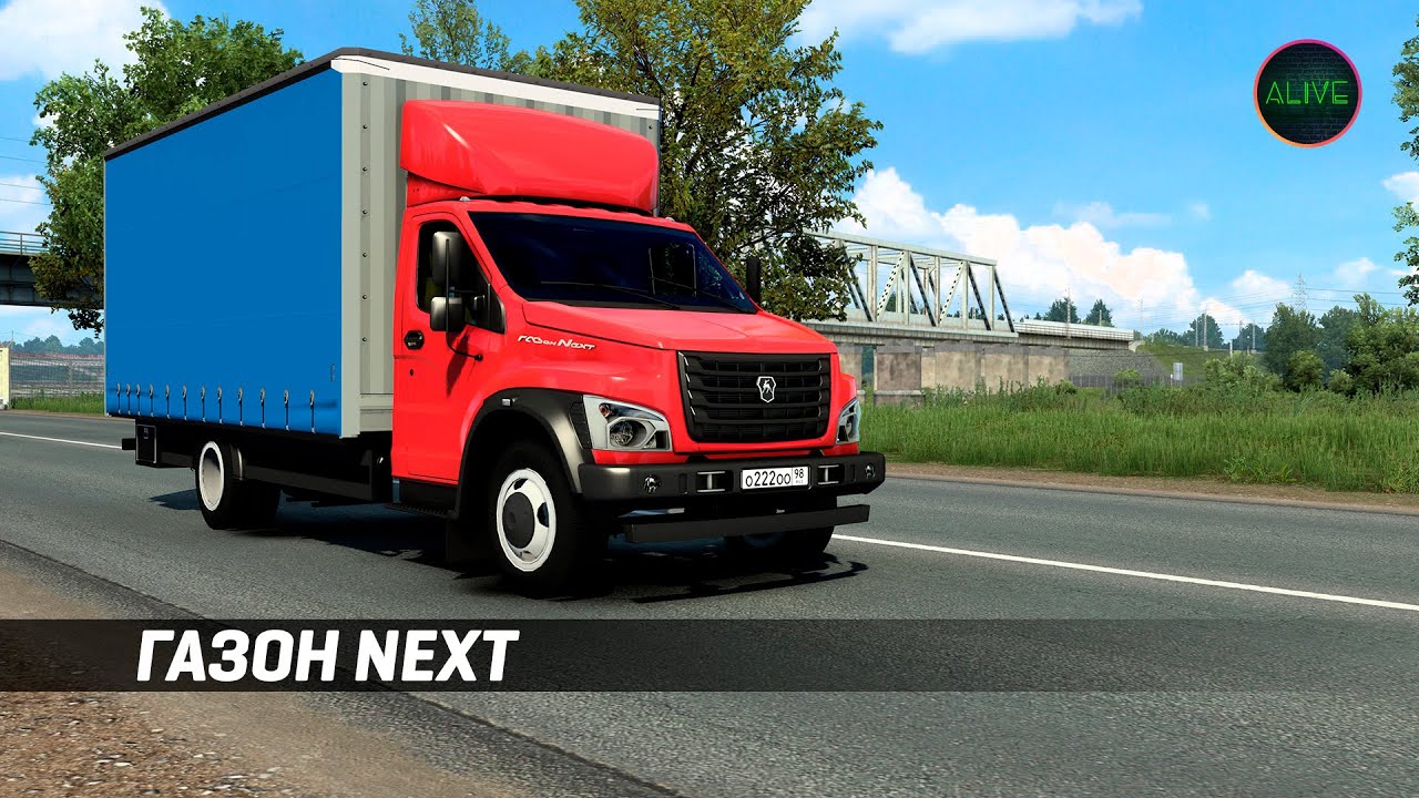 ГАЗОН NEXT - ОБЗОР МОДА ДЛЯ #ETS2 1.45