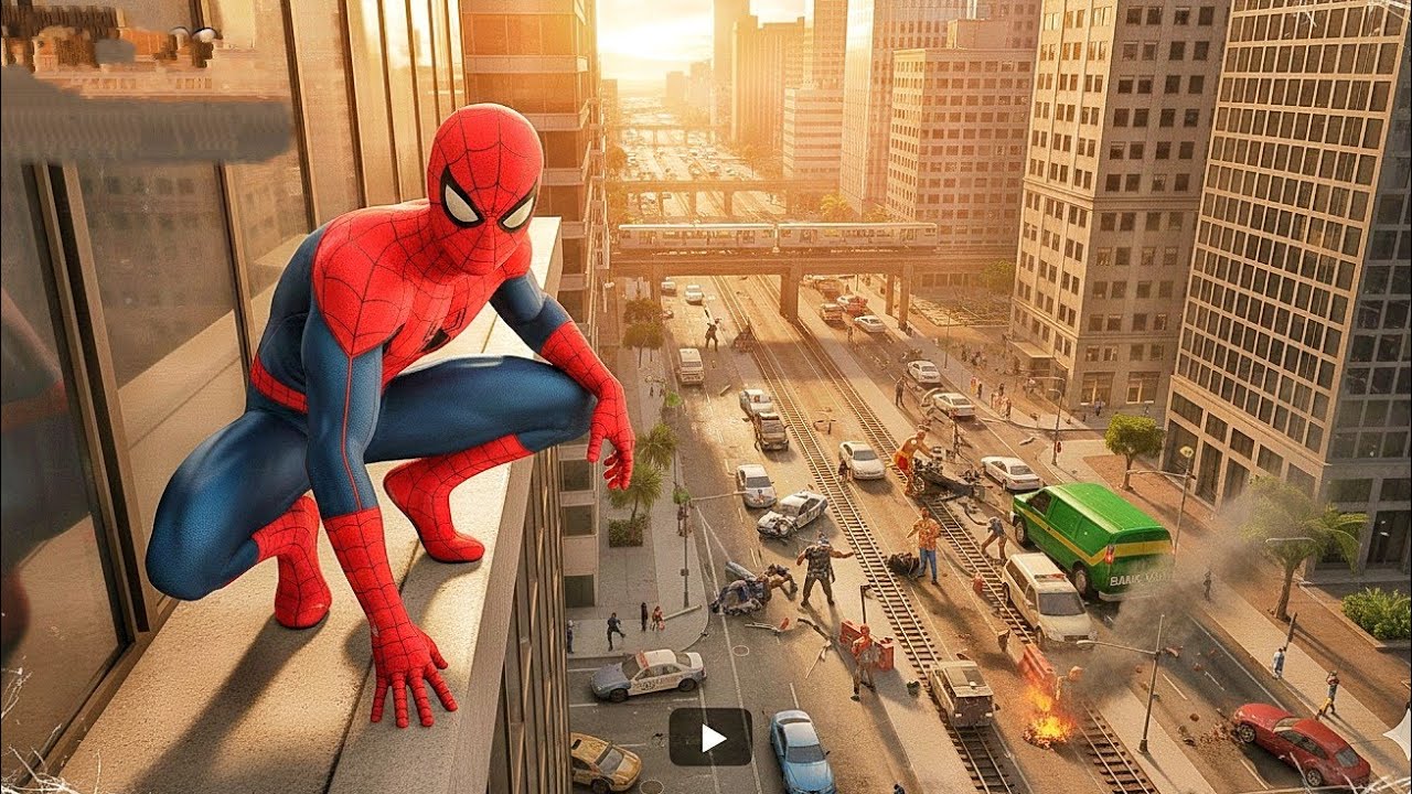 Spider-Man vs City Criminals 😈 Brutal Combat Gameplay | Open World Crime Fighting Action