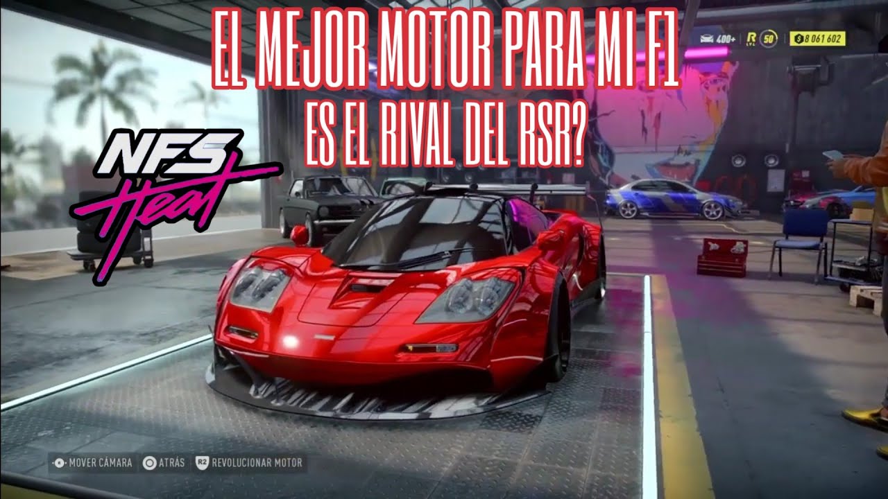 NFS HEAT / El mejor motor para mi Mclaren F1