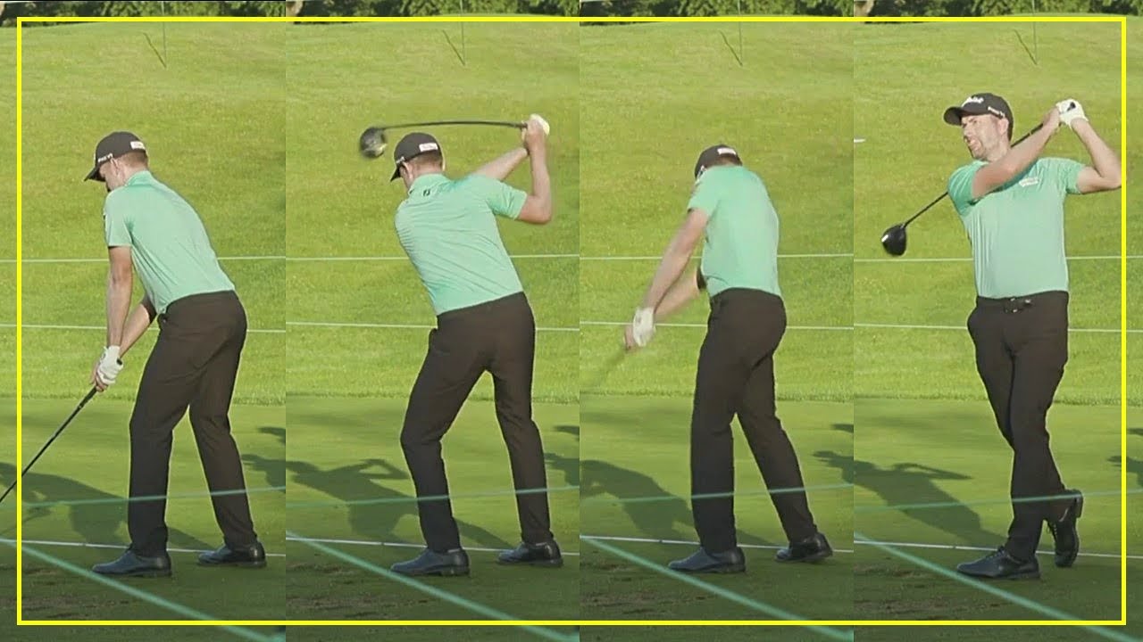 Webb Simpson Iron, Wood, Driver Swing Sequence On The Range