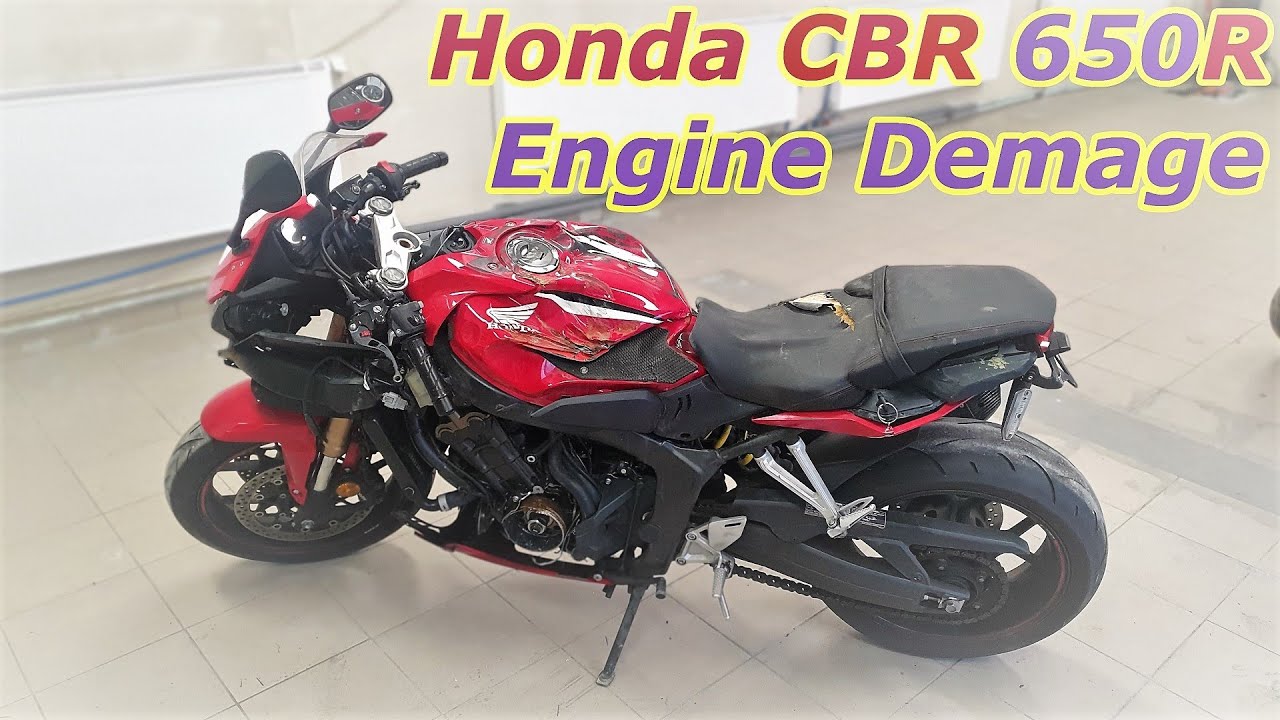 Rebuilding a wrecked 2020 Honda CBR 650R
