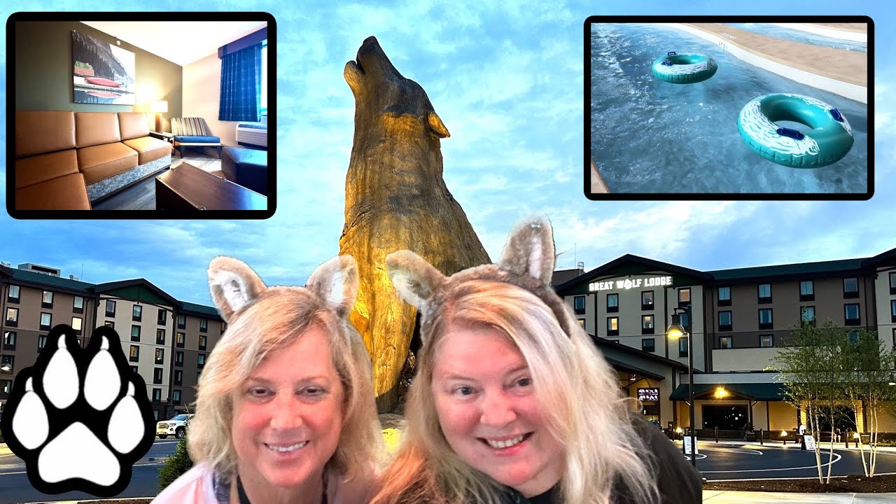 Great Wolf Lodge, Мэриленд 🐺 Полный тур, Grizzly Bear Suite 🐻 и аквапарк 💦