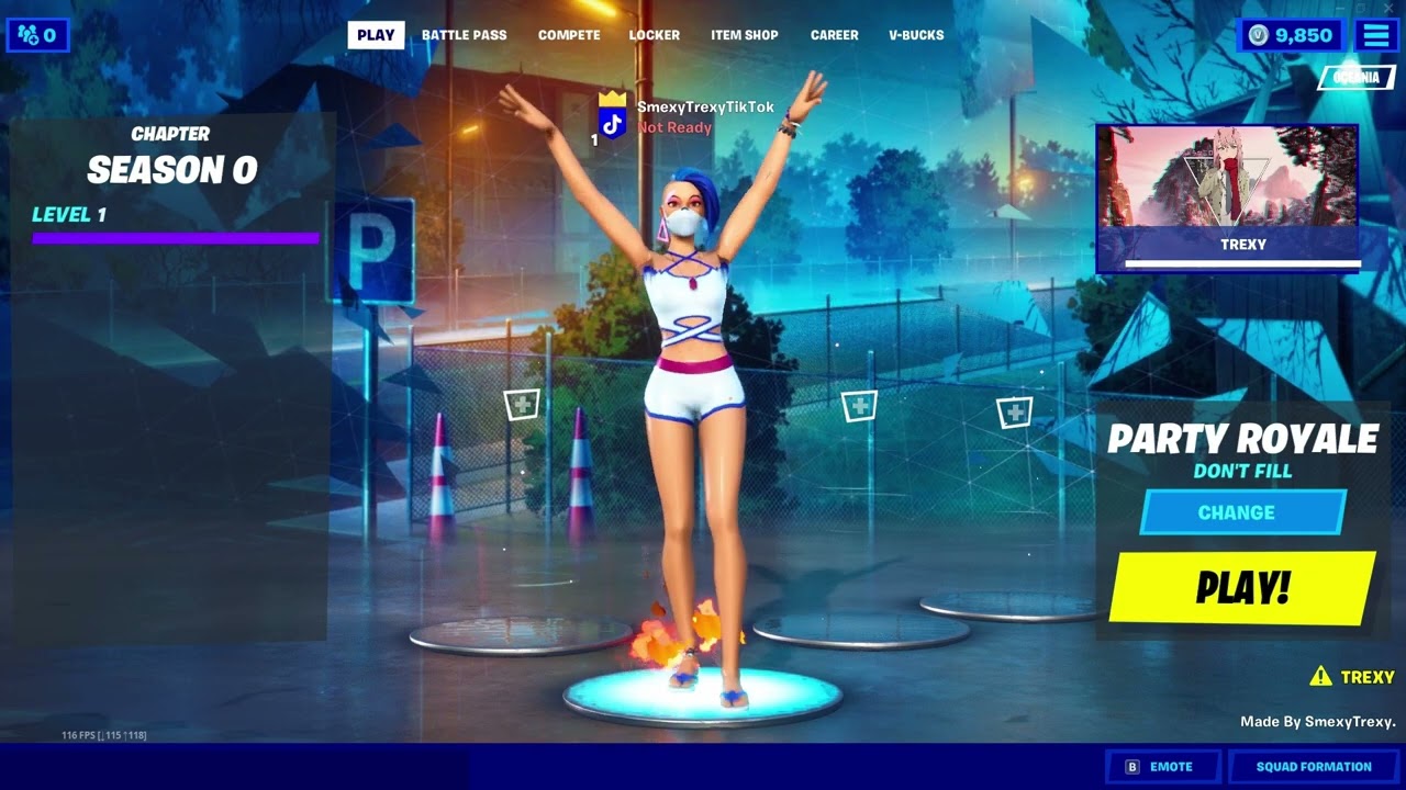 Fortnite Custom Skins Emoting For TikTok