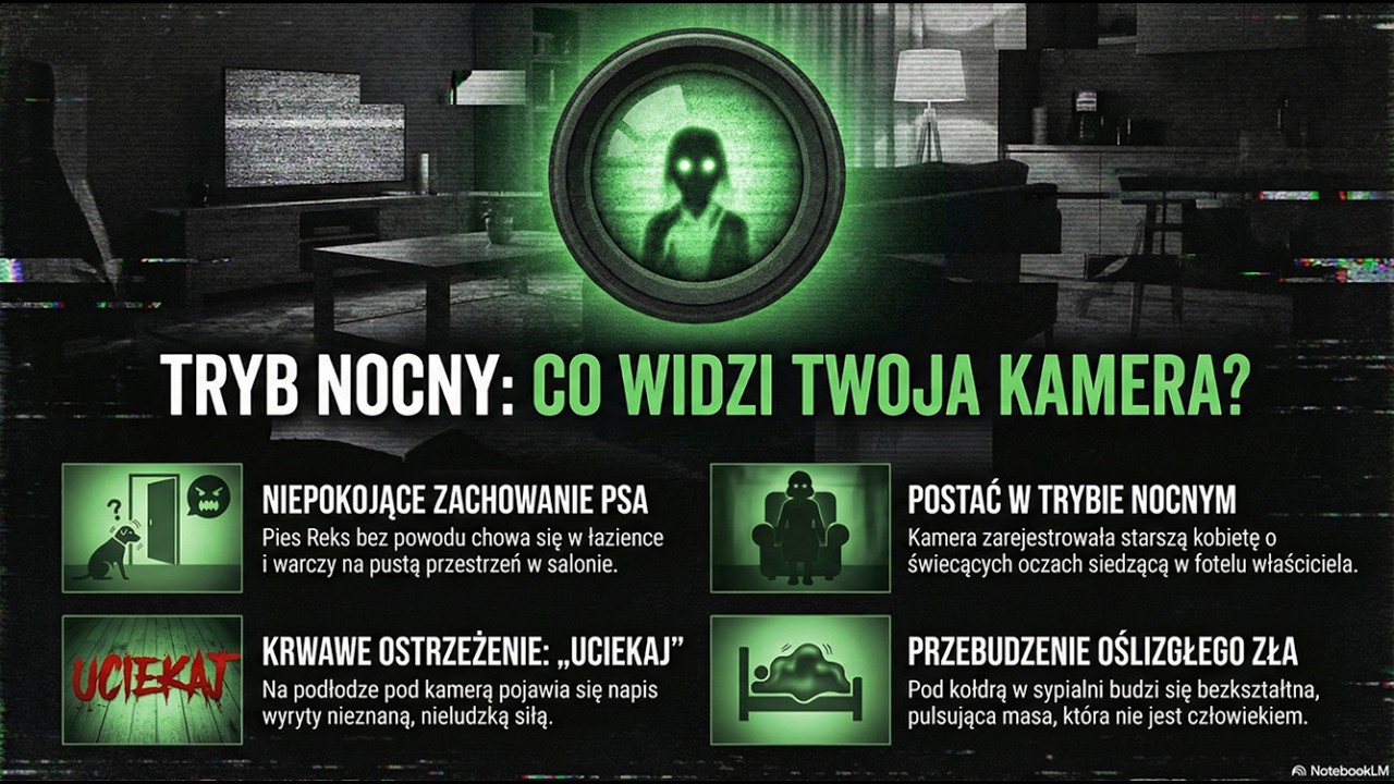 COŚ OBUDZIŁO SIĘ W MOIM DOMU... | Tryb Nocny [Horror Podcast] Creepy Pasta