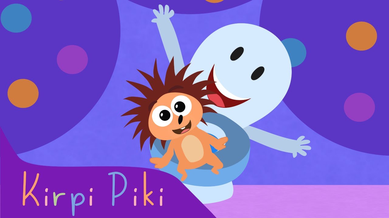 Tuvalet Eğitimi - Kirpi Piki - Bebek Şarkıları - Kirpi Piki &Ccedil;izgi Film &Ccedil;ocuk Şarkıları