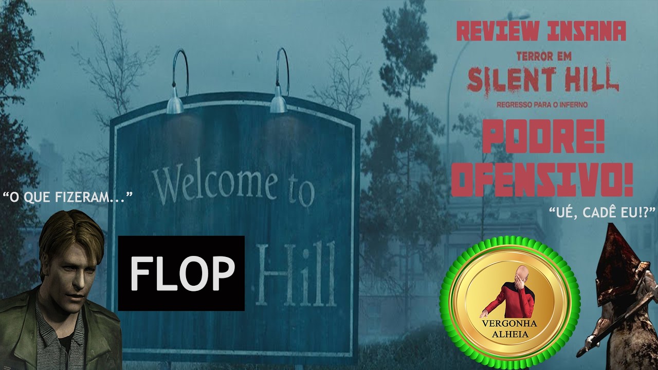 OFENDERAM SILENT HILL 2! HORRÍVEL! PODRE DEMAIS! 😡 - RETURN TO SILENT HILL REVIEW INSANA + RAGE!