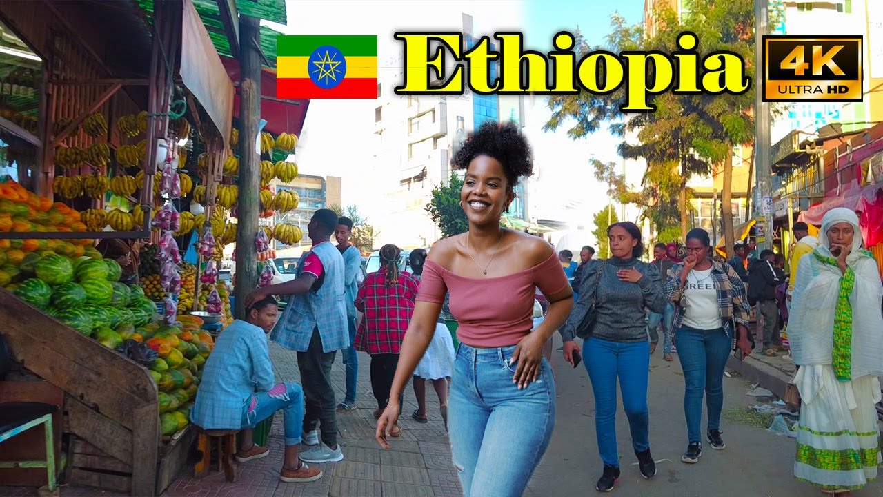 ቅልጥ ያለ ሰፈር ከ7ኛ አቶቢስ ተራ  Addis Ababa Walking Tour (522) Sebategna - Atobistera, 🇪🇹 Ethiopia [4K]