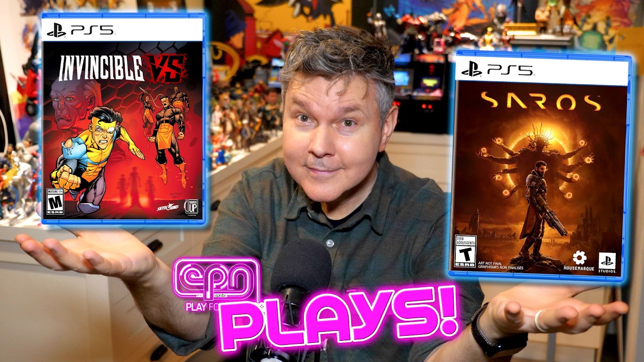 SAROS and INVINCIBLE VS (PS5 PRO) - EPN Plays - Electric Playground
