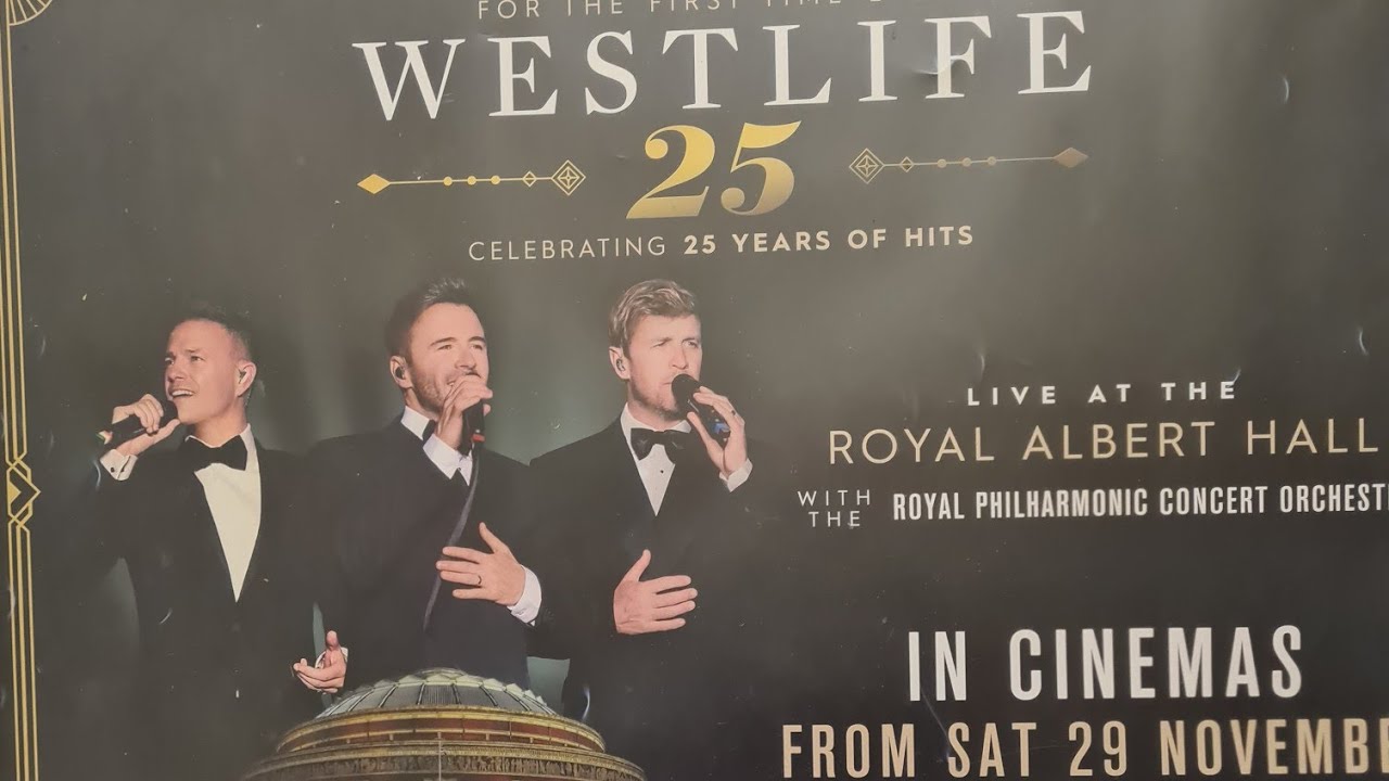 Westlife 25th anniversary live show 2025