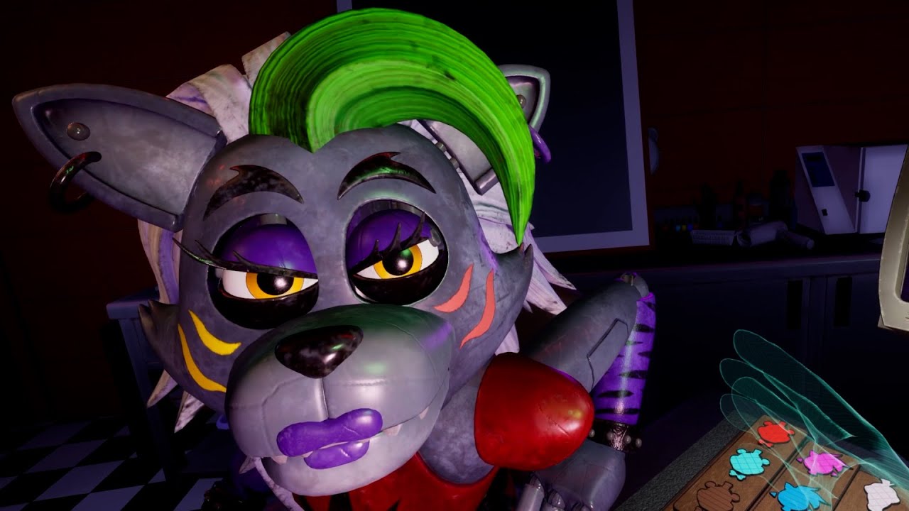 FNAF Help Wanted 2 Моменты Роксаны Вульф