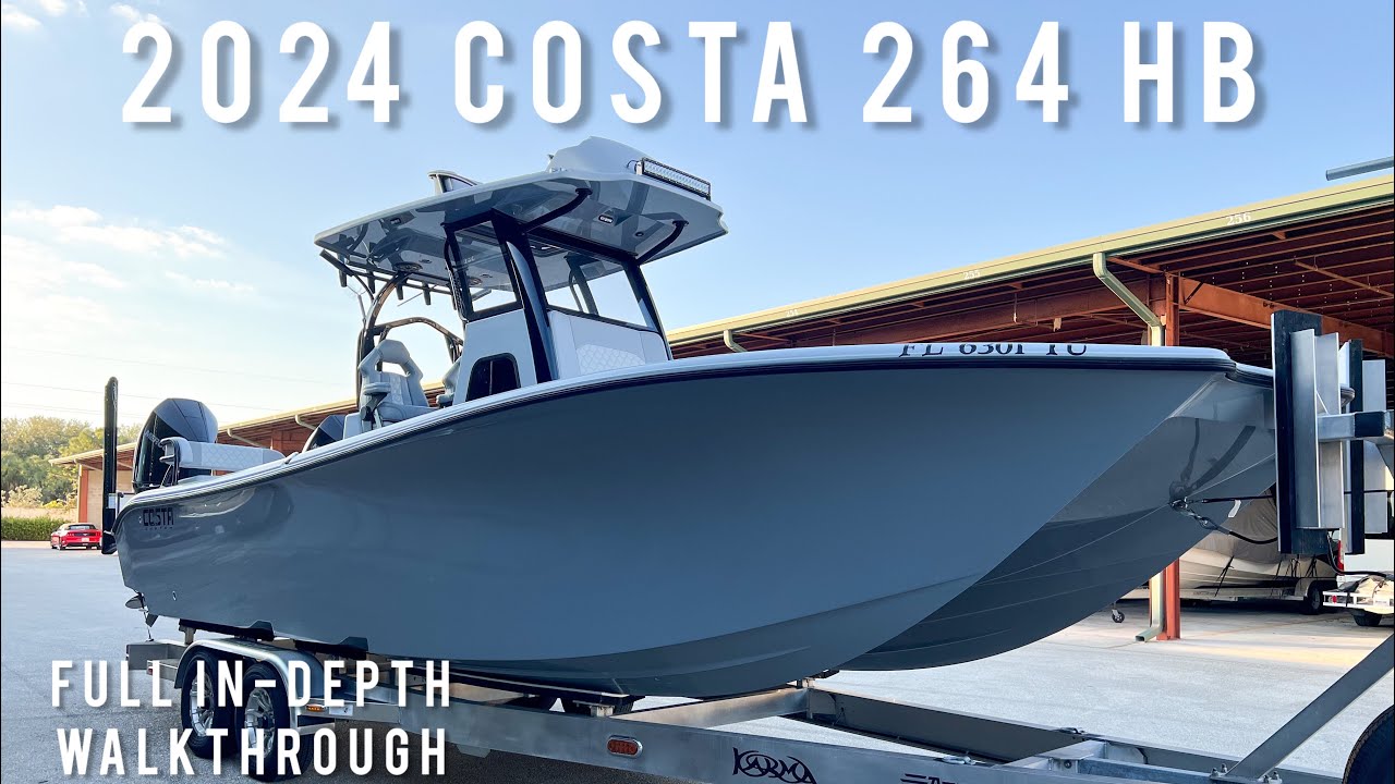 ПРОДАНО | Costa Custom Boat 264 HC 2024 года | Полное прохождение