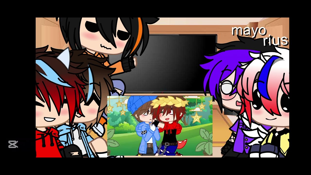 °•Los compas reaccionan al spartor•°//gacha
