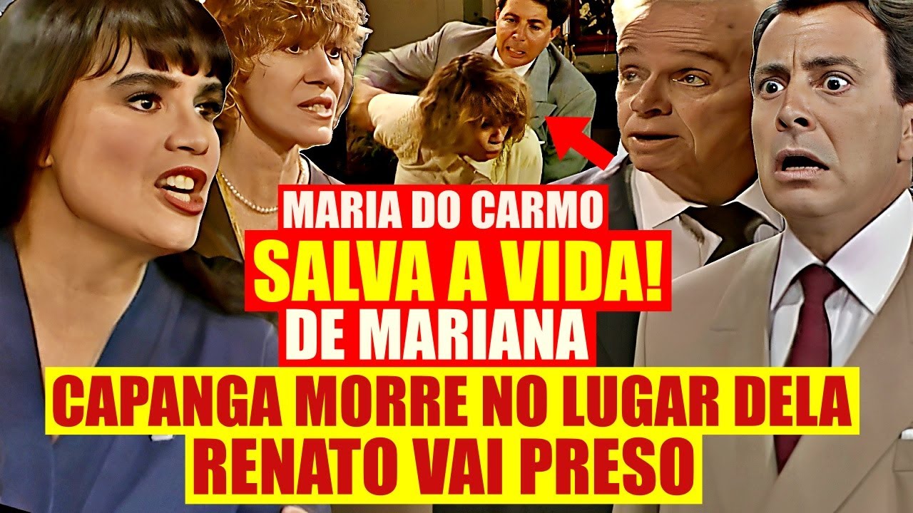 RAINHA DA SUCATA: RESUMO QUARTA 03/02 - Maria do Carmo SALVA VIDA de Mariana! Renato PRESO no FLAGRA