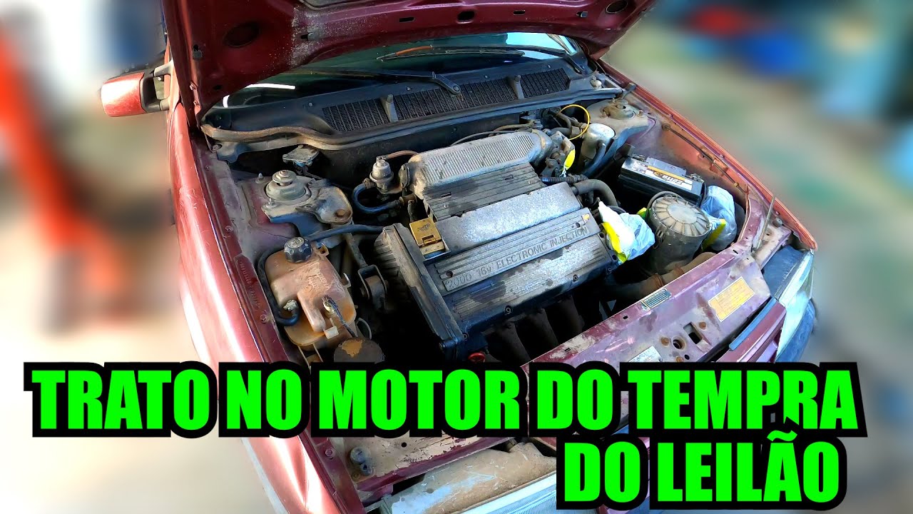 LAVAMOS O MOTOR DO TEMPRA, SERÁ QUE FUNCIONOU DEPOIS?!?!