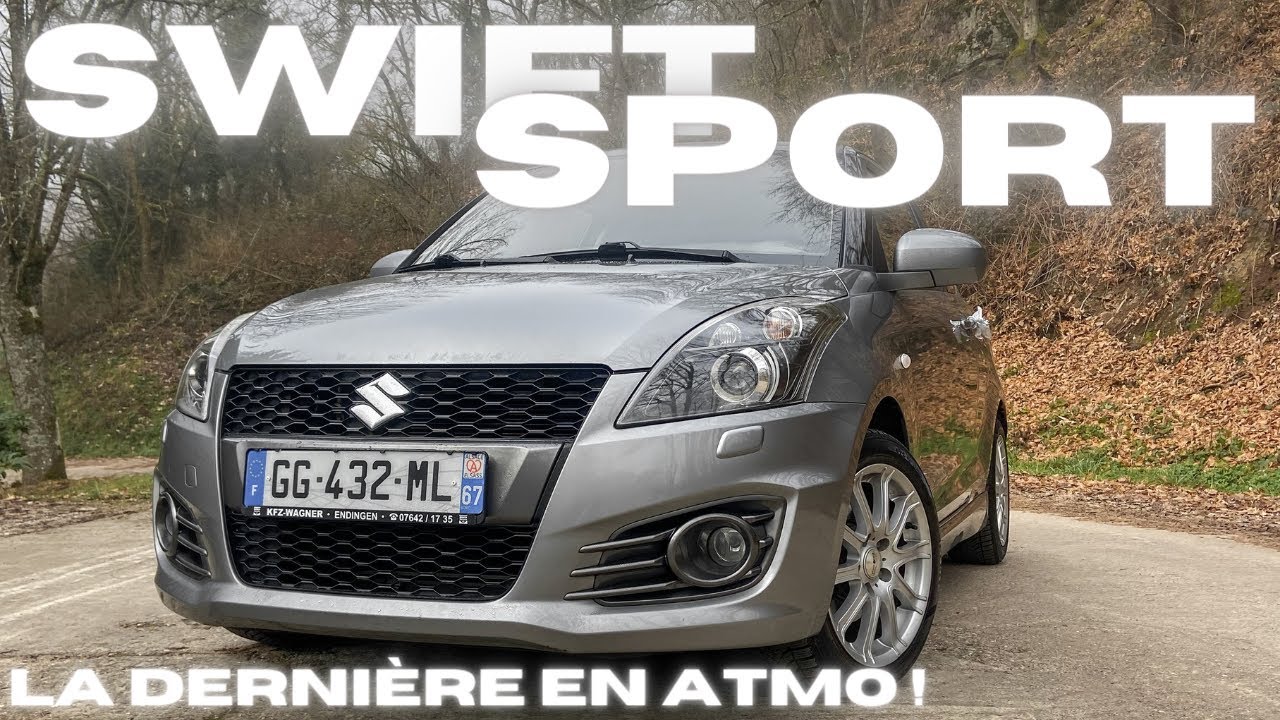 ESSAI Suzuki Swift Sport : une SPORTIVE ABORDABLE ! 🏁