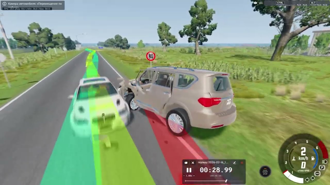 ТОП 3 АВАРИИ В BEAMNG DRIVE!