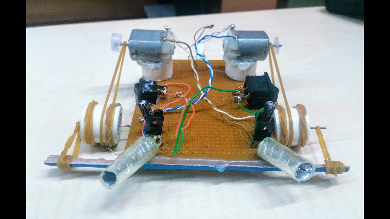 IŞIK İZLEYEN ARABA |  ROBOT YAPIMI PART 1