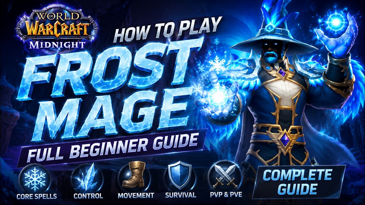 How To Play Frost Mage in WoW Midnight ❄️ Full Beginner Guide