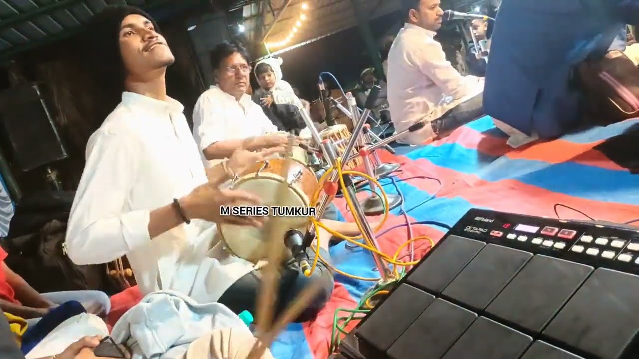 Dholak Tabla banjo Qawwal Nagma Kesarmadu shariff Qawali Tumkur 