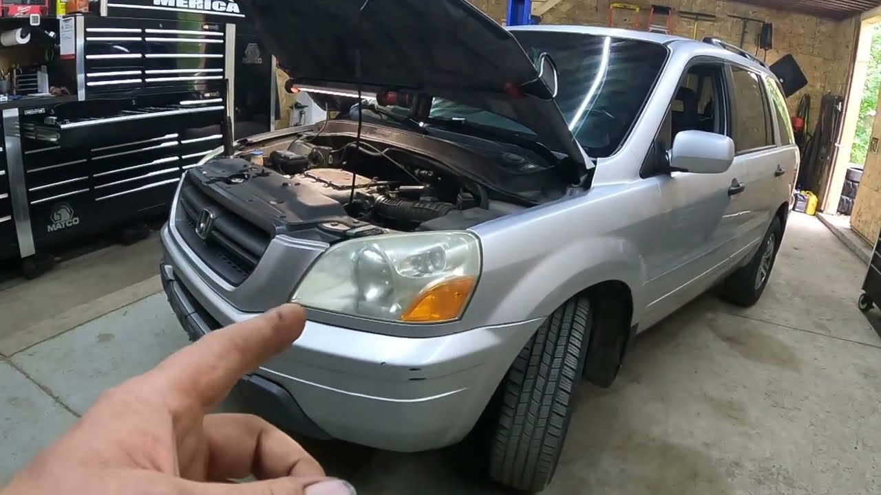 03-09 Honda Pilot 3.5L V6 EASY alternator removal